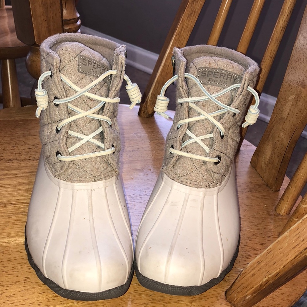 sperry duck boots